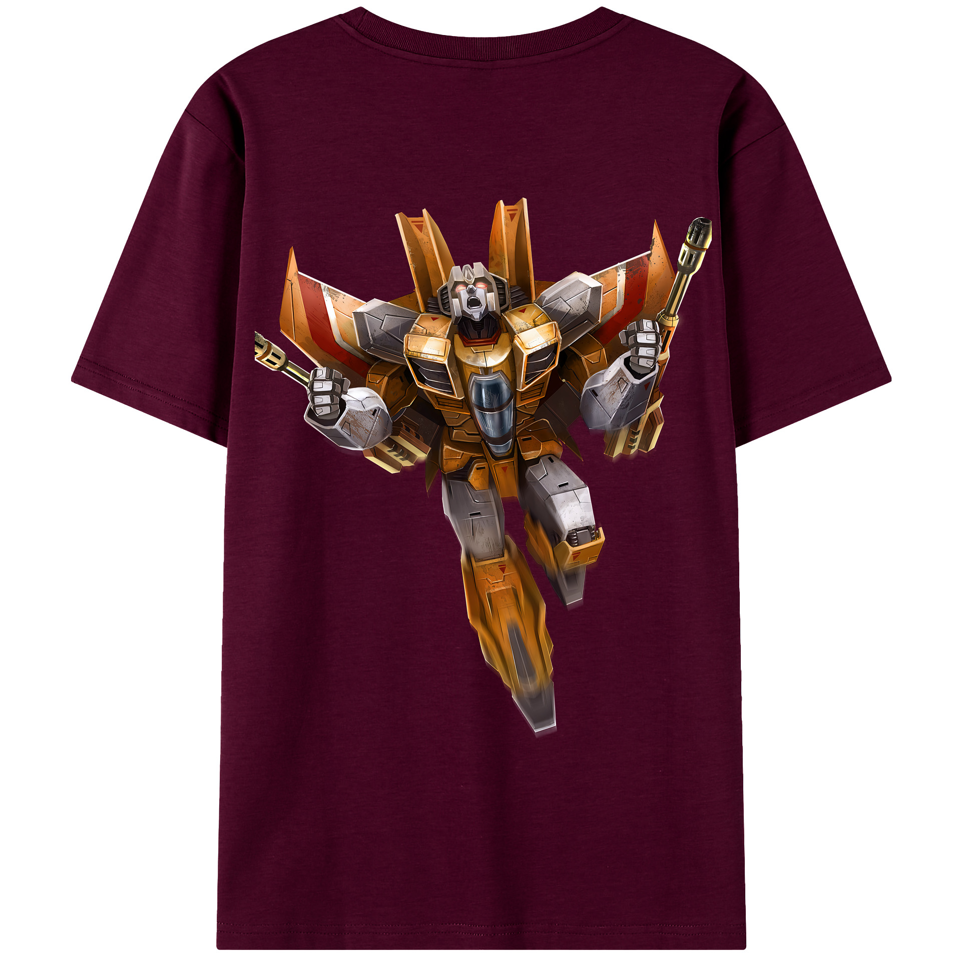 （画像用） Transformers トランスフォーマー レディース半袖Tシャツ(バックプリント)